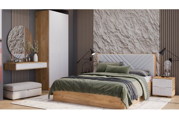 Кровать "Хилтон" (тип 1) 1,6*2,0 м с ортопедическим основанием SL