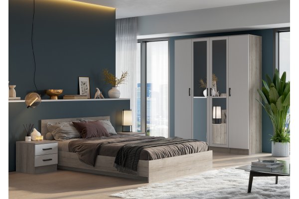 Кровать "РОНДА" 1,6*2,0 м с основанием ДСП (КР-160)