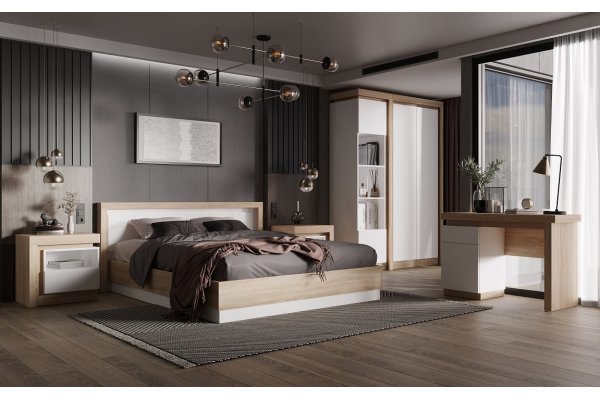 Кровать "Астра" 1,6*2,0 м с основанием ЛДСП